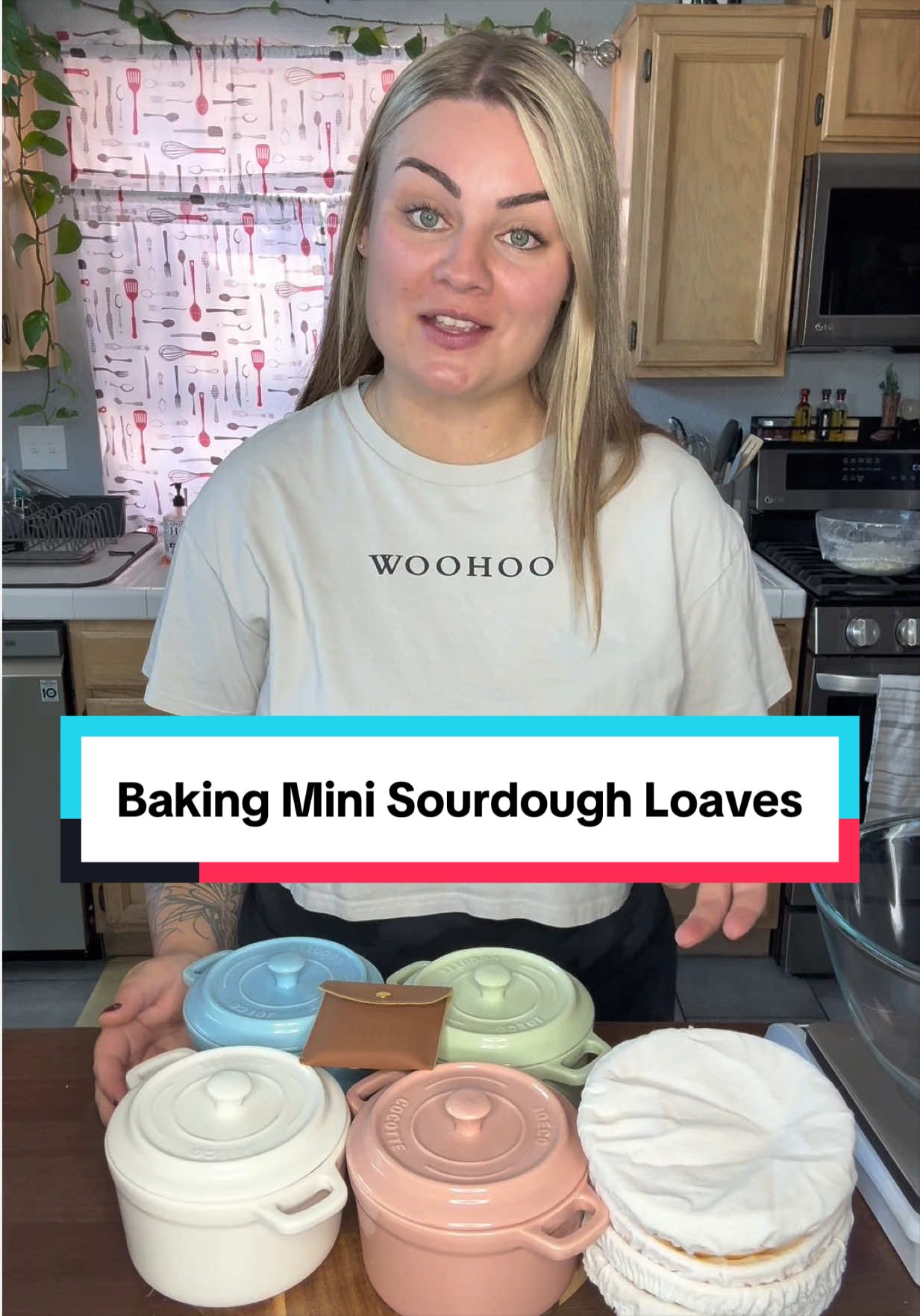 TikTok post by @worldofsum for JoeCo. Caption reads: [...] #sourdoughbaking #sourdoughtok @JoeCo.