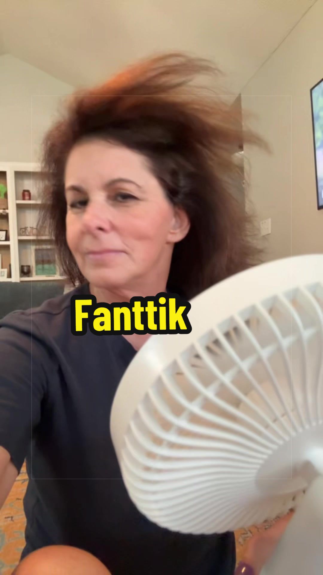TikTok post by @finleyandjosie for Fanttik. Caption reads: [...] get yours before the heatwaves hit! 👇....