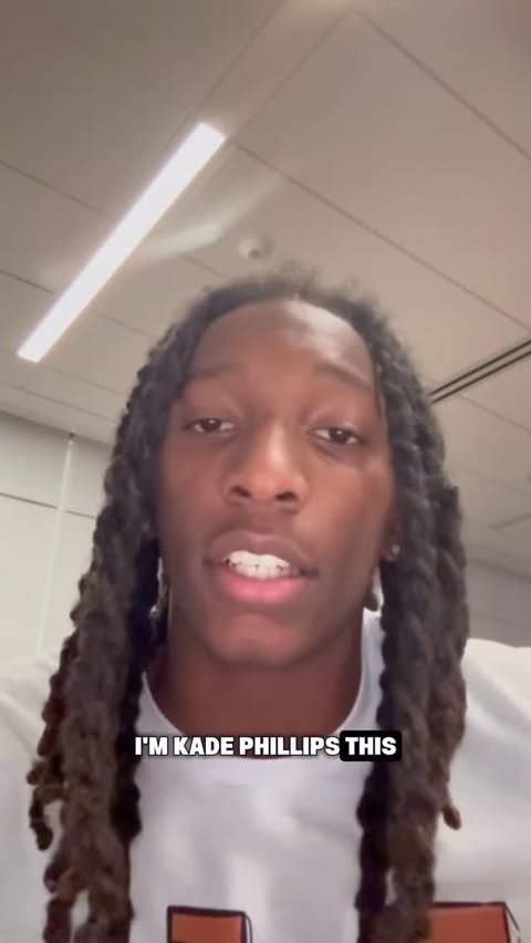 Instagram post by @thekadephillips for Dollar Shave Club. Caption reads: [...] rocks the clean shave thanks to....