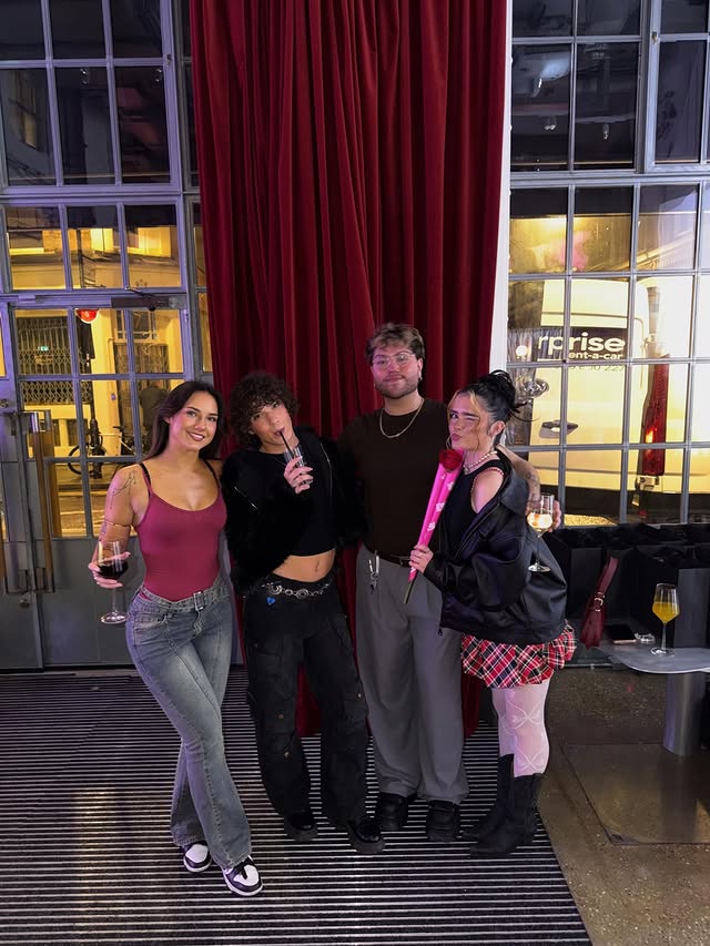 Instagram post by @mkdobo for Give Me Cosmetics. Caption reads: @trewleyprecious x @giveme.cosmetics what a lovely....