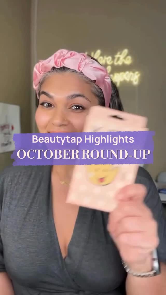Instagram post by @ayesha_in_california for Beautytap. Caption reads: October came and went in a flash. Our creator....