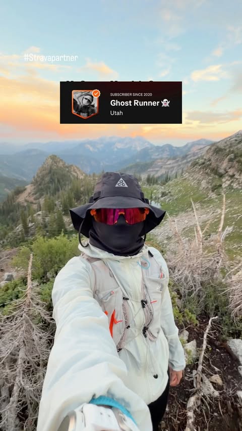 Instagram post by @maddy_runs for Strava. Caption reads: #stravapartner Who else is nosy about running....
