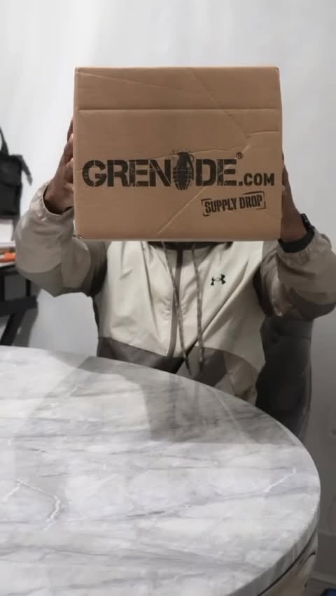 Instagram post by @toshaneboyce for Grenade. Caption reads: [...] new year with a bang 💥 Big thanks to....