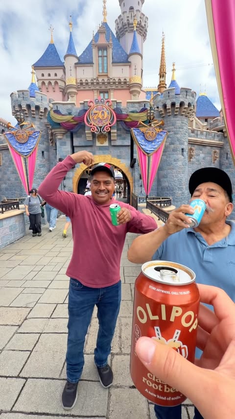 Instagram post by @jimmydarts for OLIPOP. Caption reads: [...] ready to have fun again?” 🎢 ❤️ @drinkolipop....
