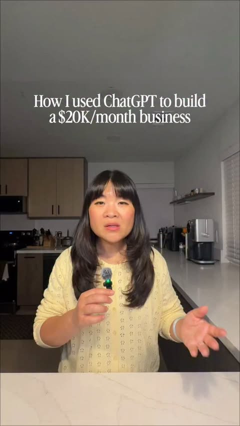 Instagram post by @thelucyspace for GAMMA. Caption reads: #GammaPartner I use ChatGPT for everything but....