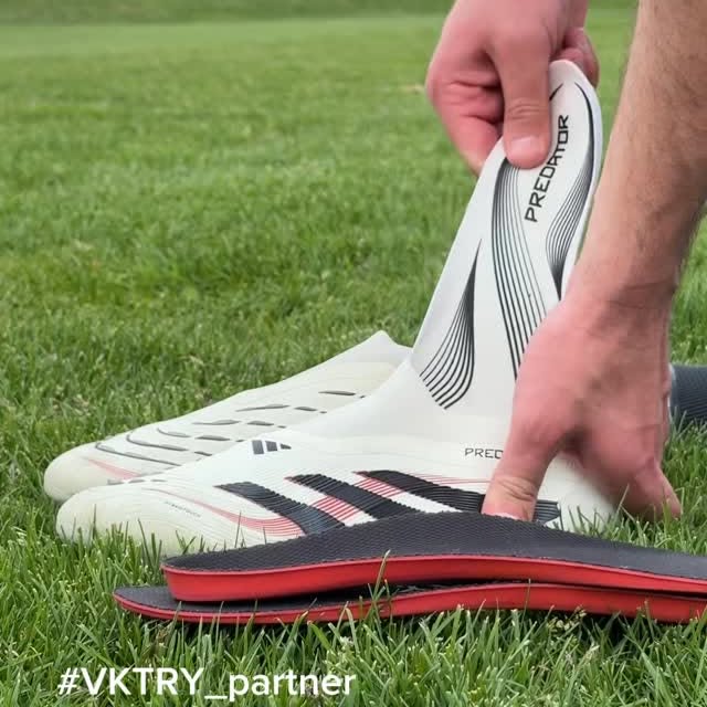 Instagram post by @gcfctraining for VKTRY Gear. Caption reads: Extra training days ⚡️ 
•
•
•
#asmr #soccer....