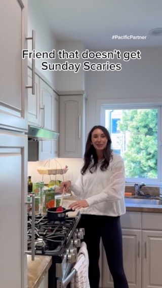 Instagram post by @corporatenatalie for Pacific Foods. Caption reads: #TGISunday, right??! Don’t let the Sunday....