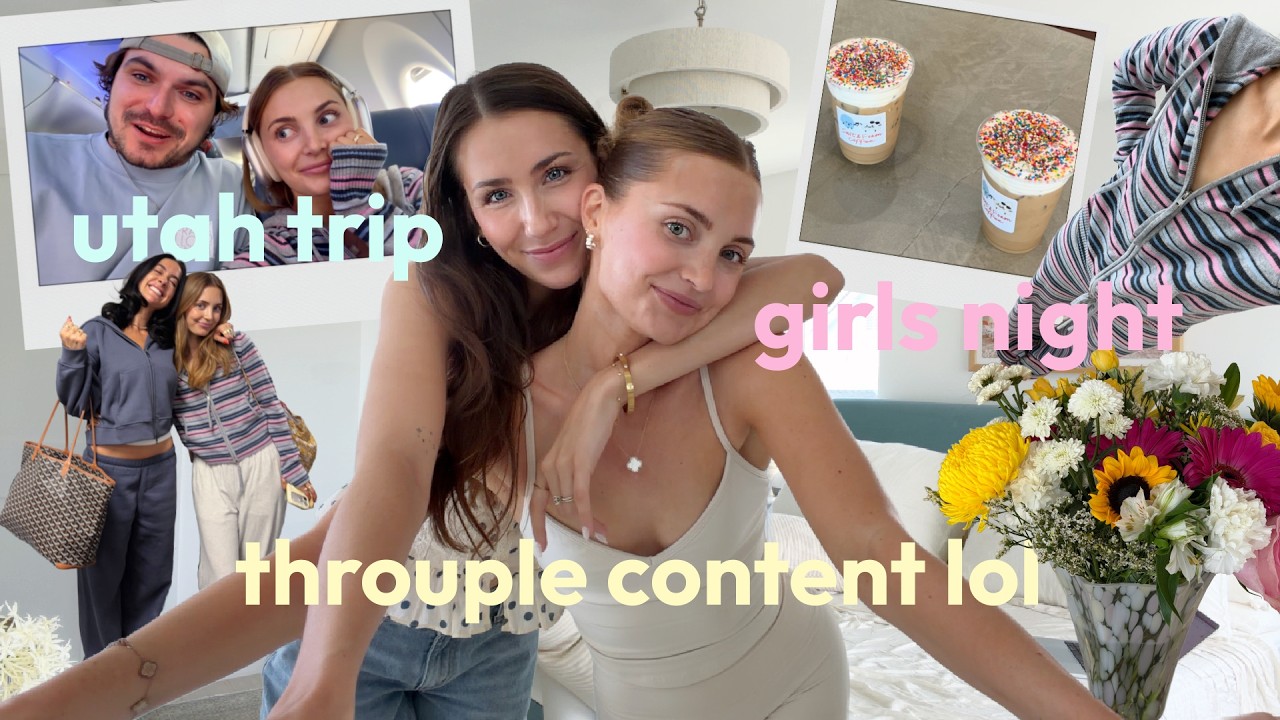 YouTube post by @aspynovard for Frankies Bikinis. Caption reads: lots of things in this weeks vlog!! yapping with....