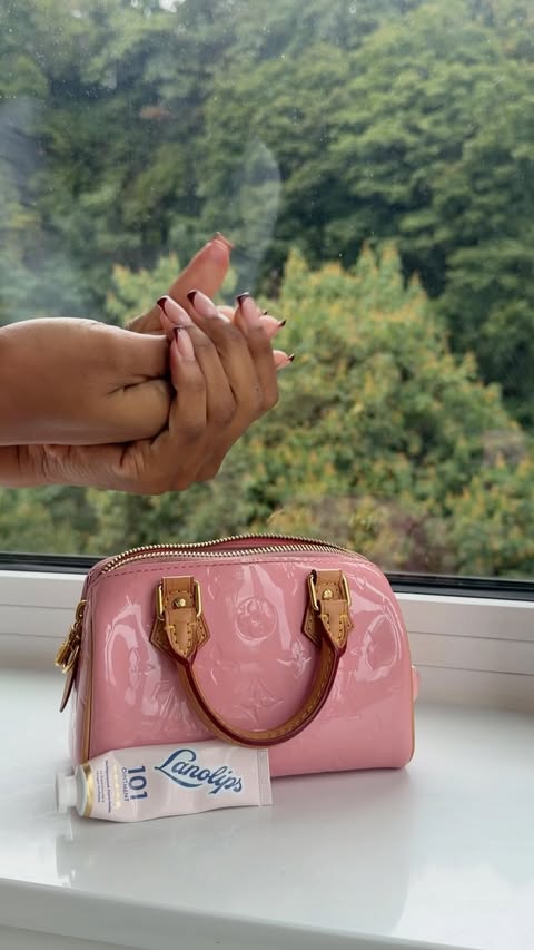 Instagram post by @tatianaelizabethh for LANO. Caption reads: A new addition to the everyday lineup 🤍 @lanolips....