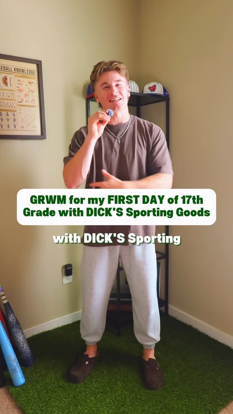 Instagram post by @jbrysonwebb for DICK'S Sporting Goods. Caption reads: [...] ready for #backtoschool with....