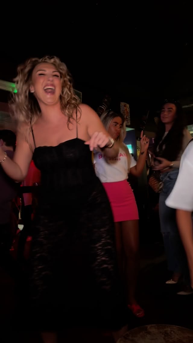 Instagram post by @claireelcreative for Rebellious Fashion. Caption reads: [...] can I have my life back.. 

Dress....