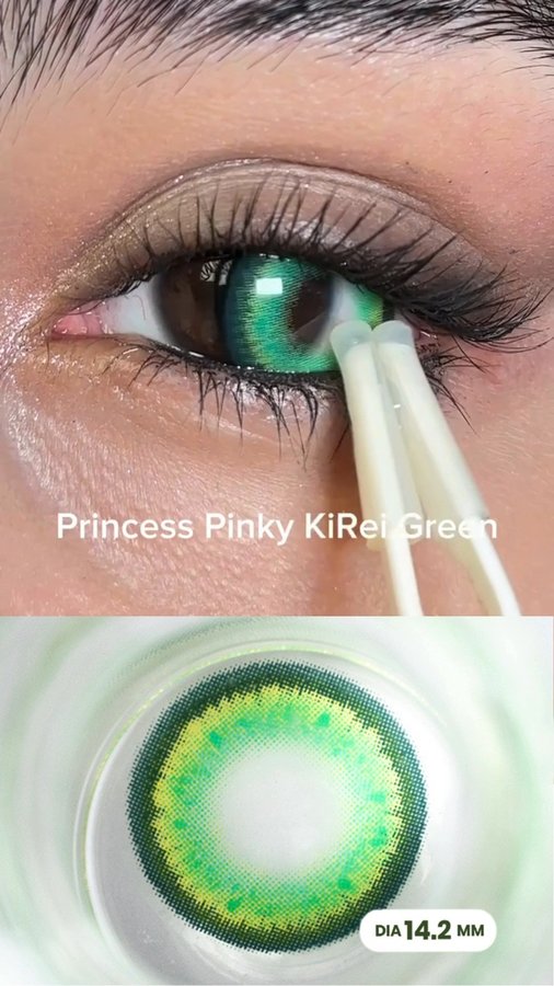 Instagram post by @beauty.bynebula for PinkyParadise. Caption reads: The entire Kirei Series lineup  on....