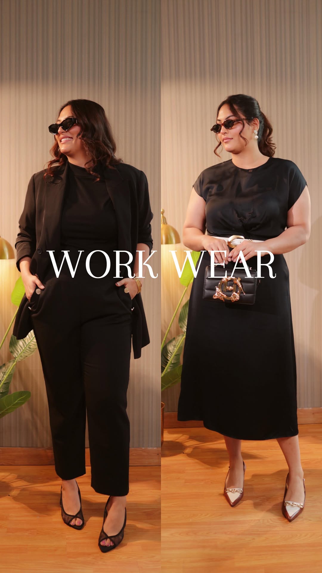 Instagram post by @stylemeupwithsakshi for HDFC Bank. Caption reads: ALL BLACK LUXE! Ep.5 #SakshiStyles9to5

Let’s talk....