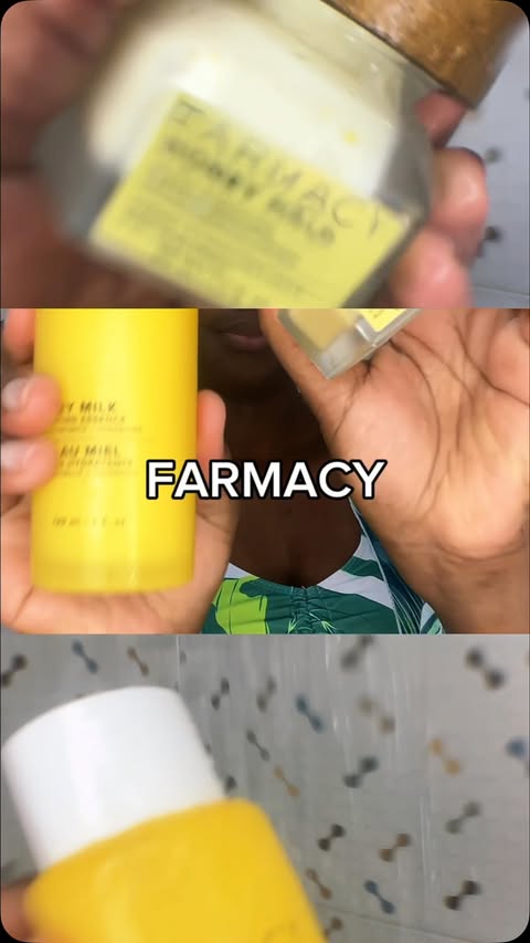 Instagram post by @gz_zulay for Farmacy Beauty. Caption reads: [...] with peace. #SkinRitual #PostSunCare....