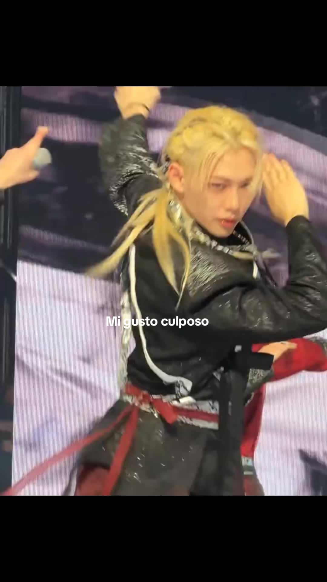 TikTok post by @deilin.zarait_ for Stray Kids. Caption reads: [...] no me dejes en flop #🇻🇪 #stay #straykids....