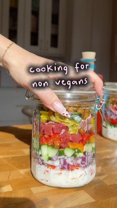 Instagram post by @ellysplate for MALFY Gin. Caption reads: [...] non vegans episode 5, with a side of....