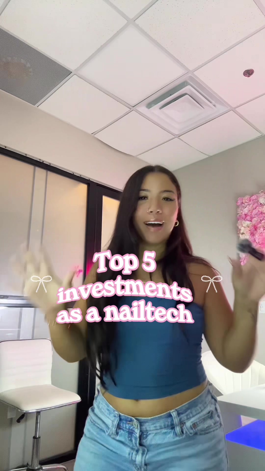 TikTok post by @nailswithaly for MelodySusie. Caption reads: [...] a bunch of good things i love !!....