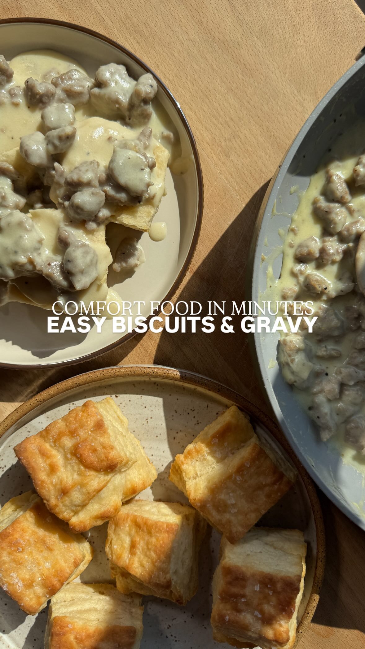 Instagram post by @thefarmstyle for Better Than Bouillon. Caption reads: (ad) Comment ‘RECIPE’ to have this Biscuits &....