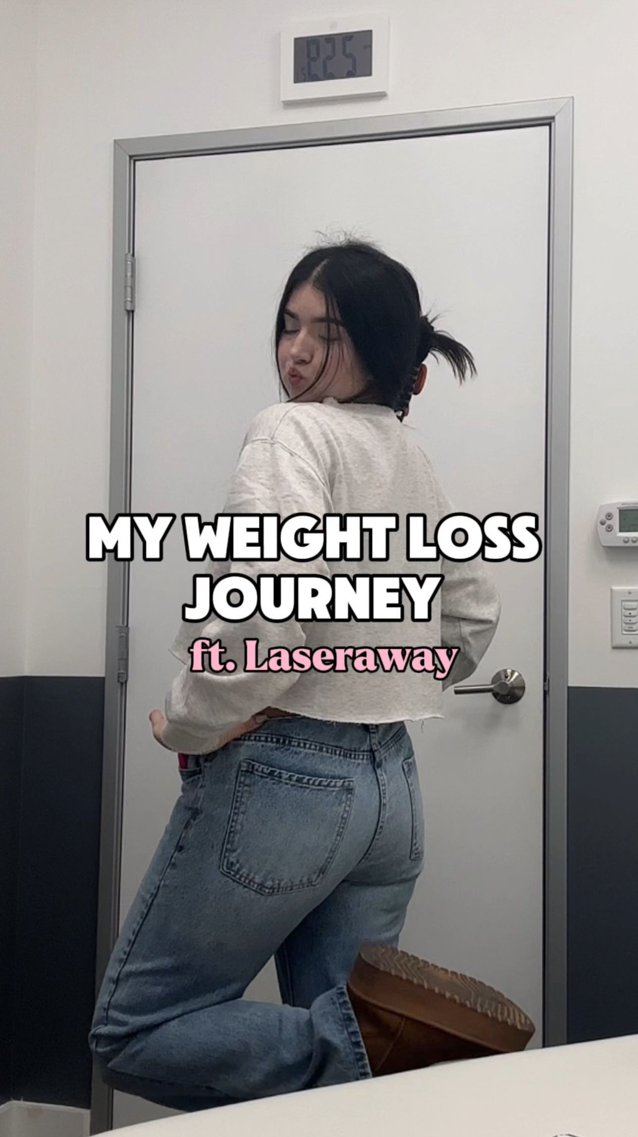 Instagram post by @twinbuns for LaserAway. Caption reads: as a lot of people who follow me know last year, I....