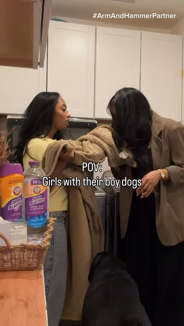 Instagram post by @jeanicejperez for ARM and HAMMER. Caption reads: Thankfully, Arm & Hammer’s NEW Odor Blasters....