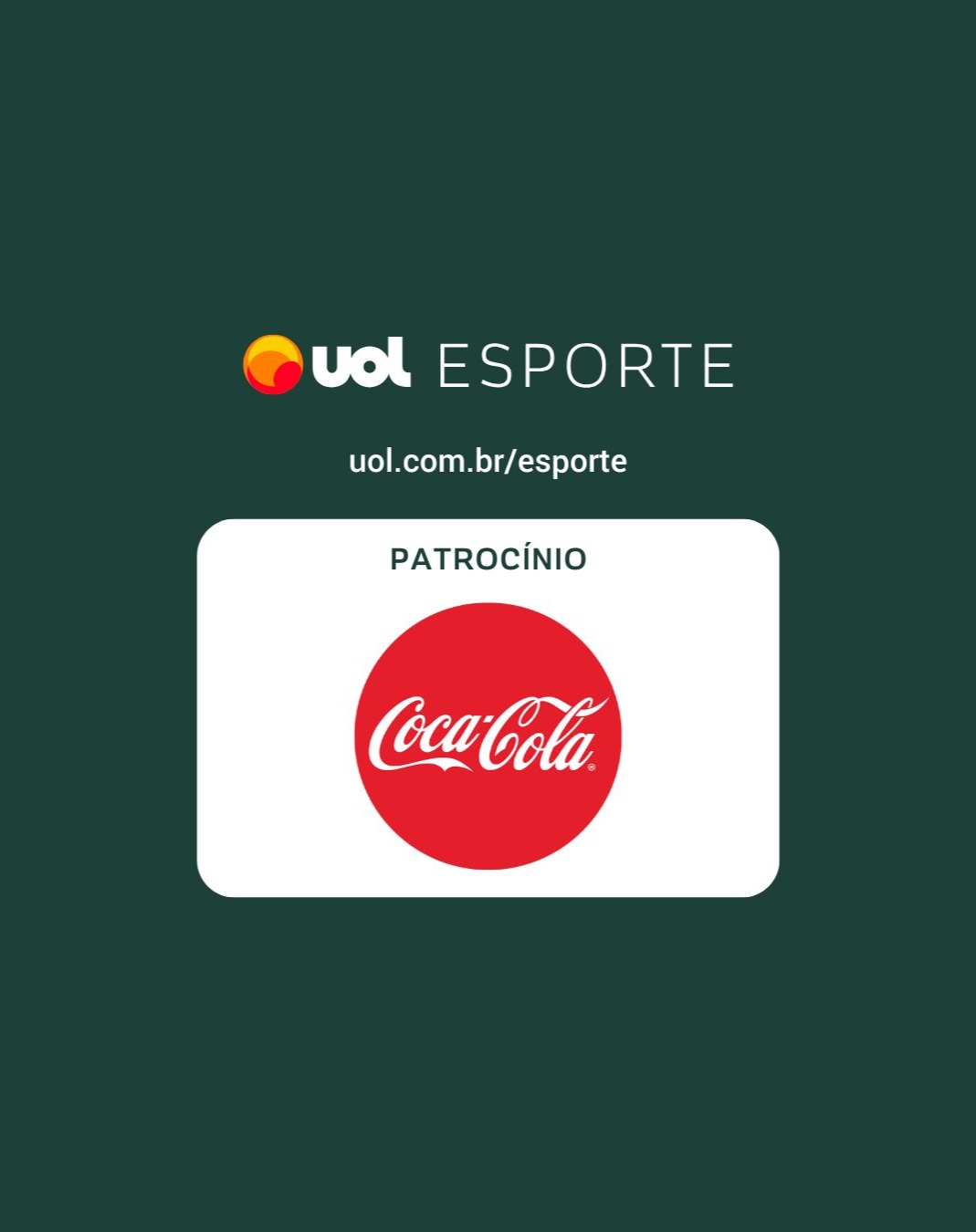 Instagram post by @uolesporte for Coca-Cola Brasil. Caption reads: NANANANA 🗣️

Se você, assim como o ADM, não....