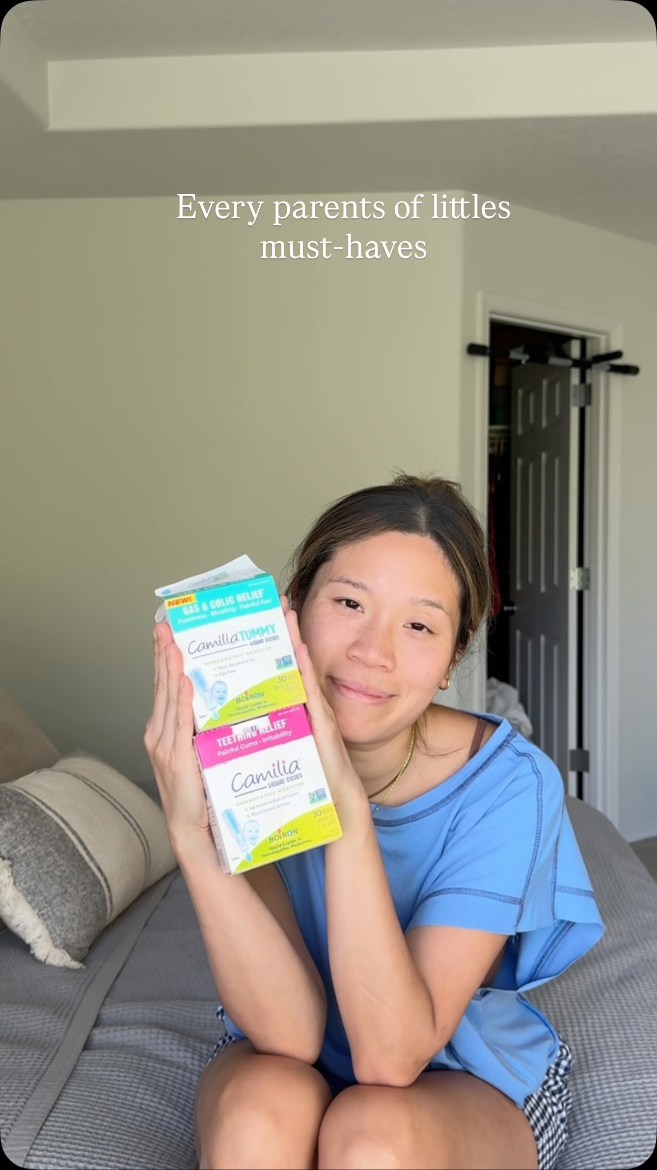 Instagram post by @ustheremingtons for BoironUSA. Caption reads: Have you tried homeopathic medicine for your....