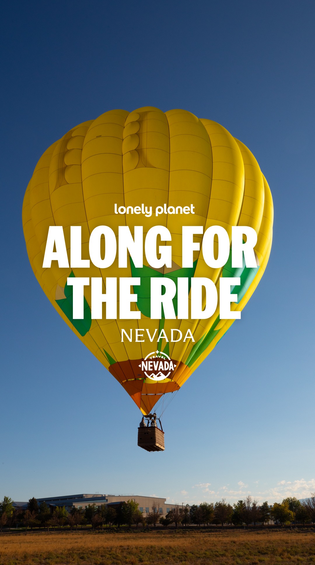 Instagram post by @rywillfilm for Travel Nevada. Caption reads: “There’s no better way to see Nevada than floating....