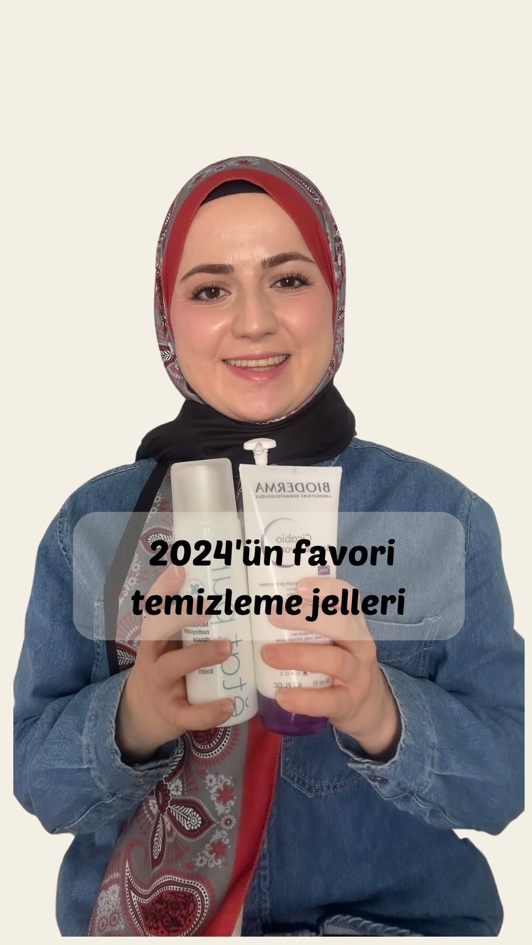 Instagram post by @eczabakim for Luvum. Caption reads: 2024 favorilerine devam💖 Su bazlı temizleme....