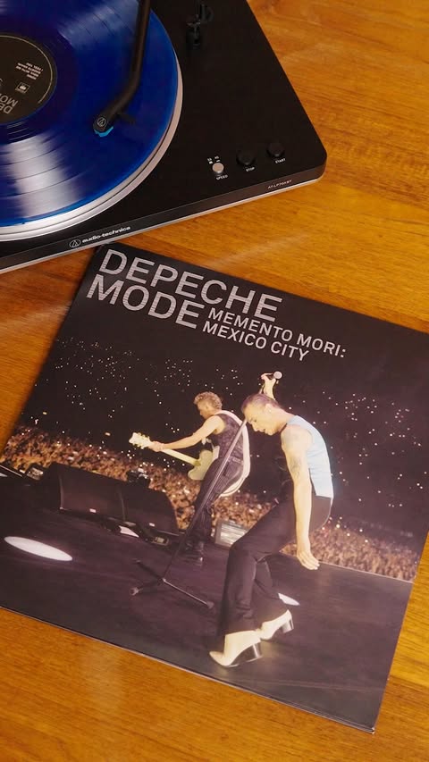 Instagram post by @depechemode for Columbia Records. Caption reads: First, the film. Then, the music. 

In October,....