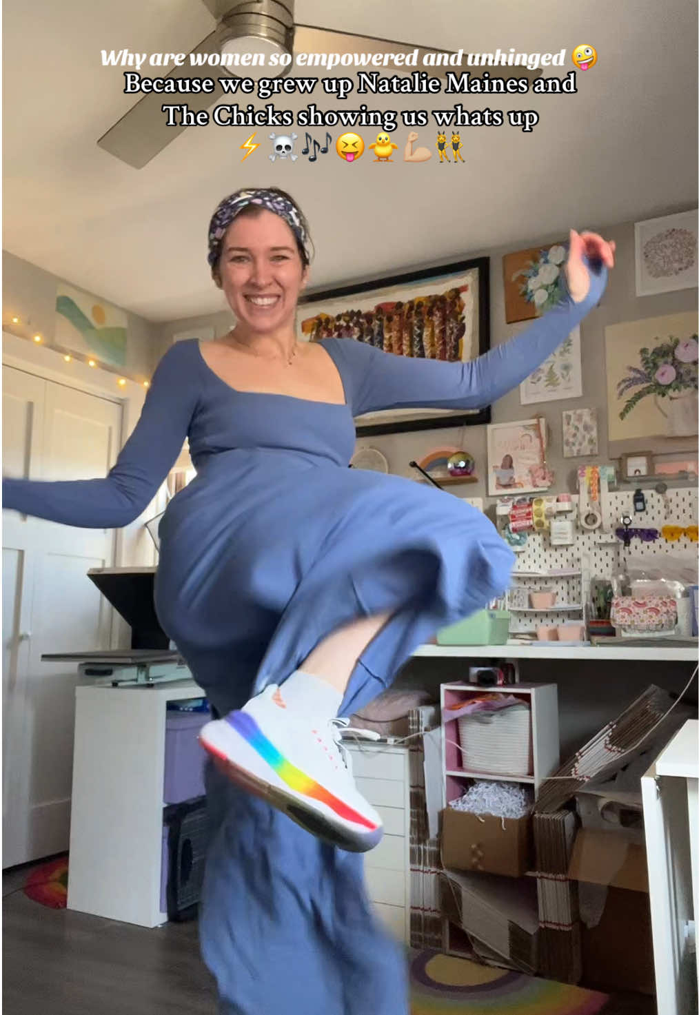 TikTok post by @mels.crafty.corner for POPFLEX Active. Caption reads: [...] thing ever !!! From @POPFLEX Active....