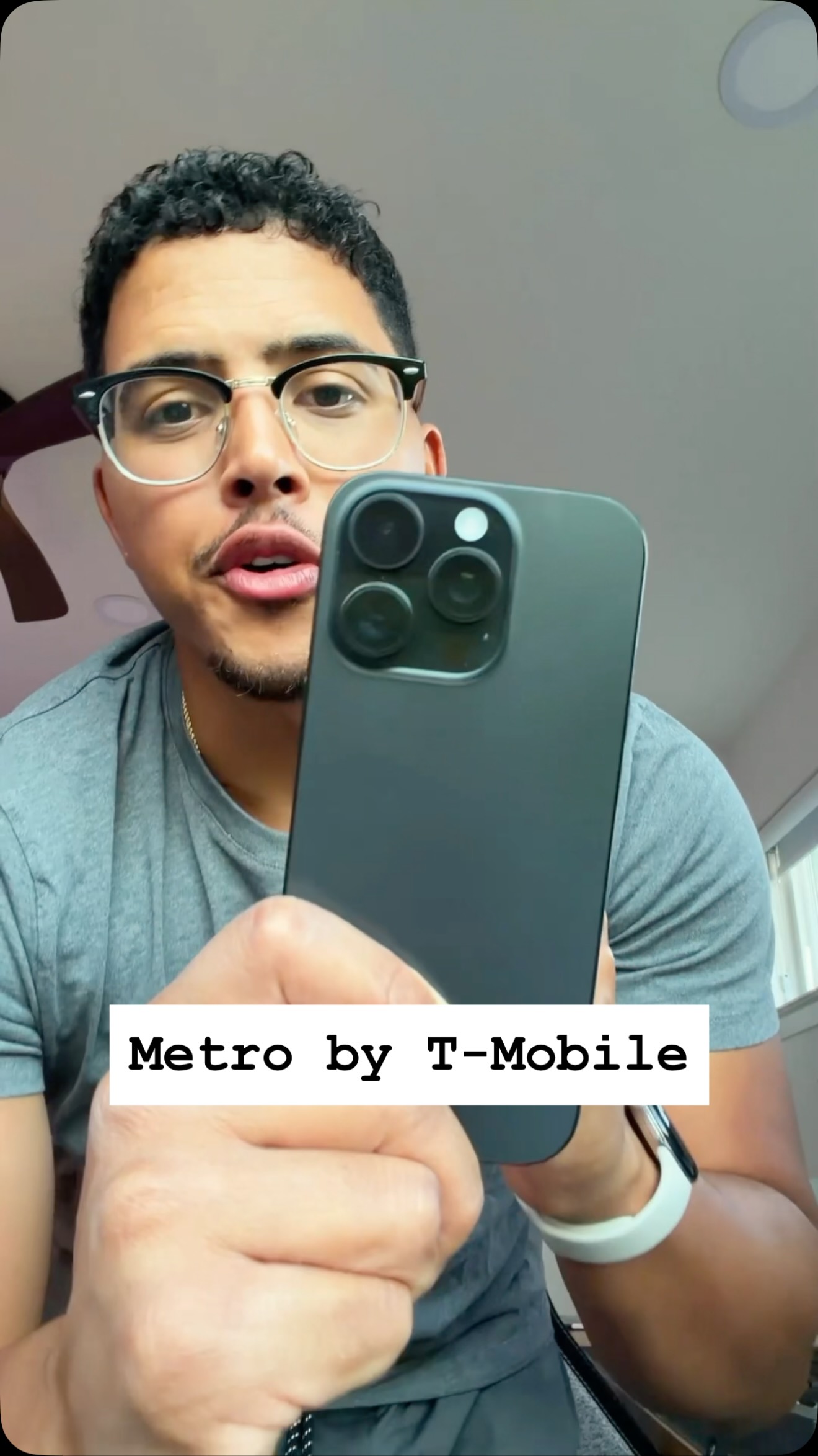 Instagram post by @milesabovetech for Metro by T-Mobile. Caption reads: #ad Don’t sleep on Metro… check out....