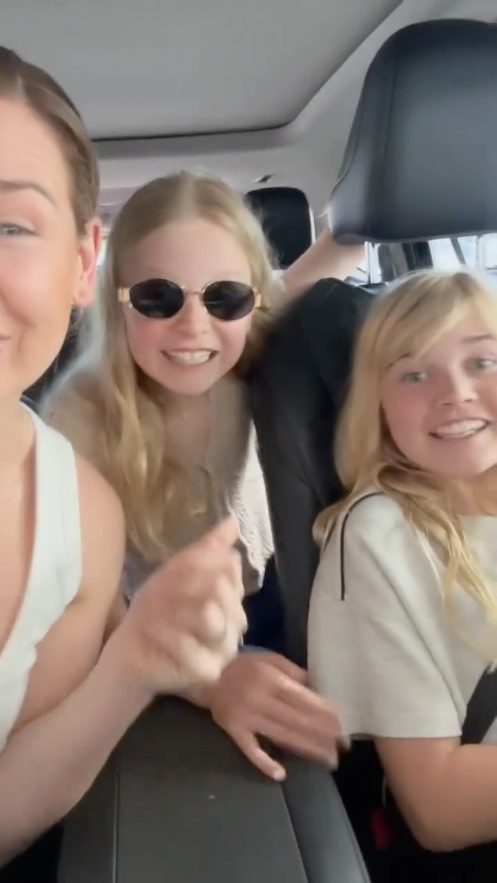 Instagram post by @abbgilmore for Woolworths. Caption reads: Milla, Arlo and I heard a little rumour… 👀 that....