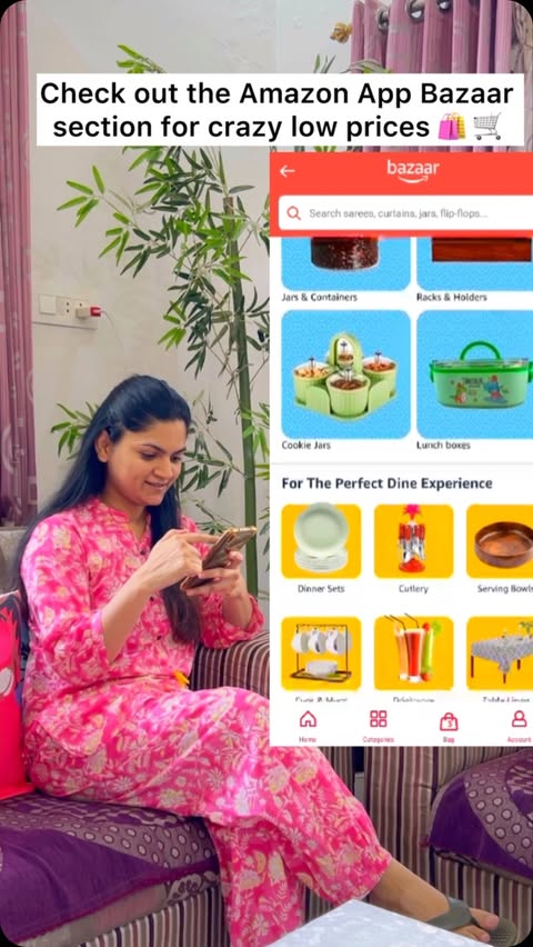 Instagram post by @skilldom.india for Pepperfry. Caption reads: Comment for the links 🔗✨ Unbelievable deals at....