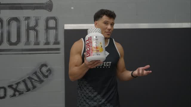 Instagram post by @bazooka_joe_v for PERFECT Sports. Caption reads: [...] Step your game up in 2026 👊🏼....