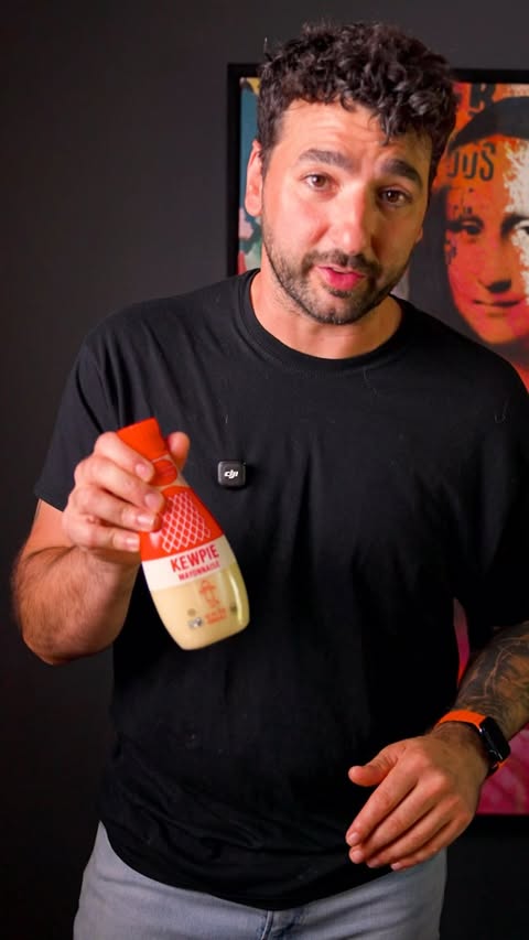 Instagram post by @donaldo_cooks for Kewpie. Caption reads: [...] recommendation when it comes to Mayo is....