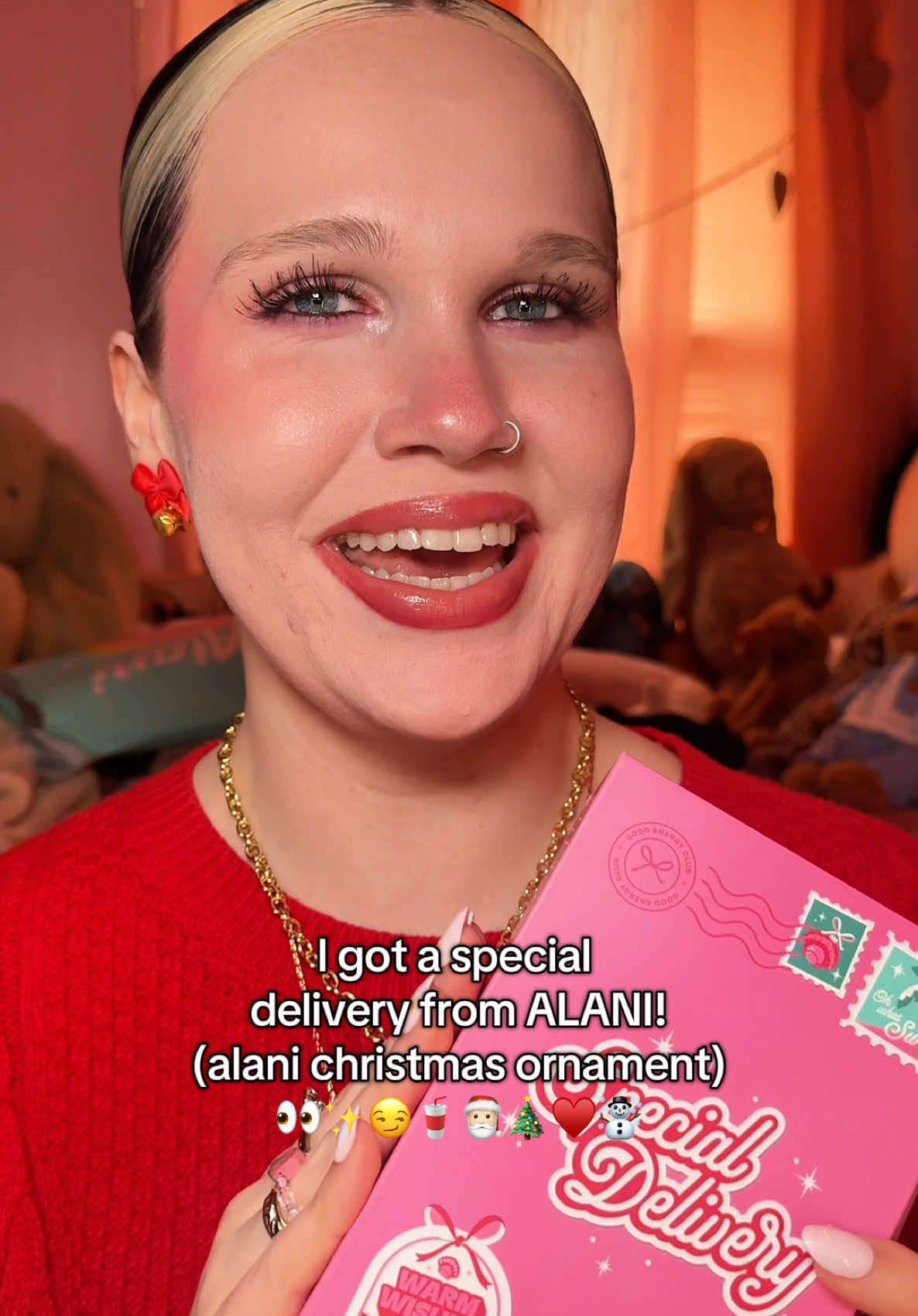 TikTok post by @kjordyn03 for Alani Nu. Caption reads: @Alani Nutrition KNEW WE NEEDED....