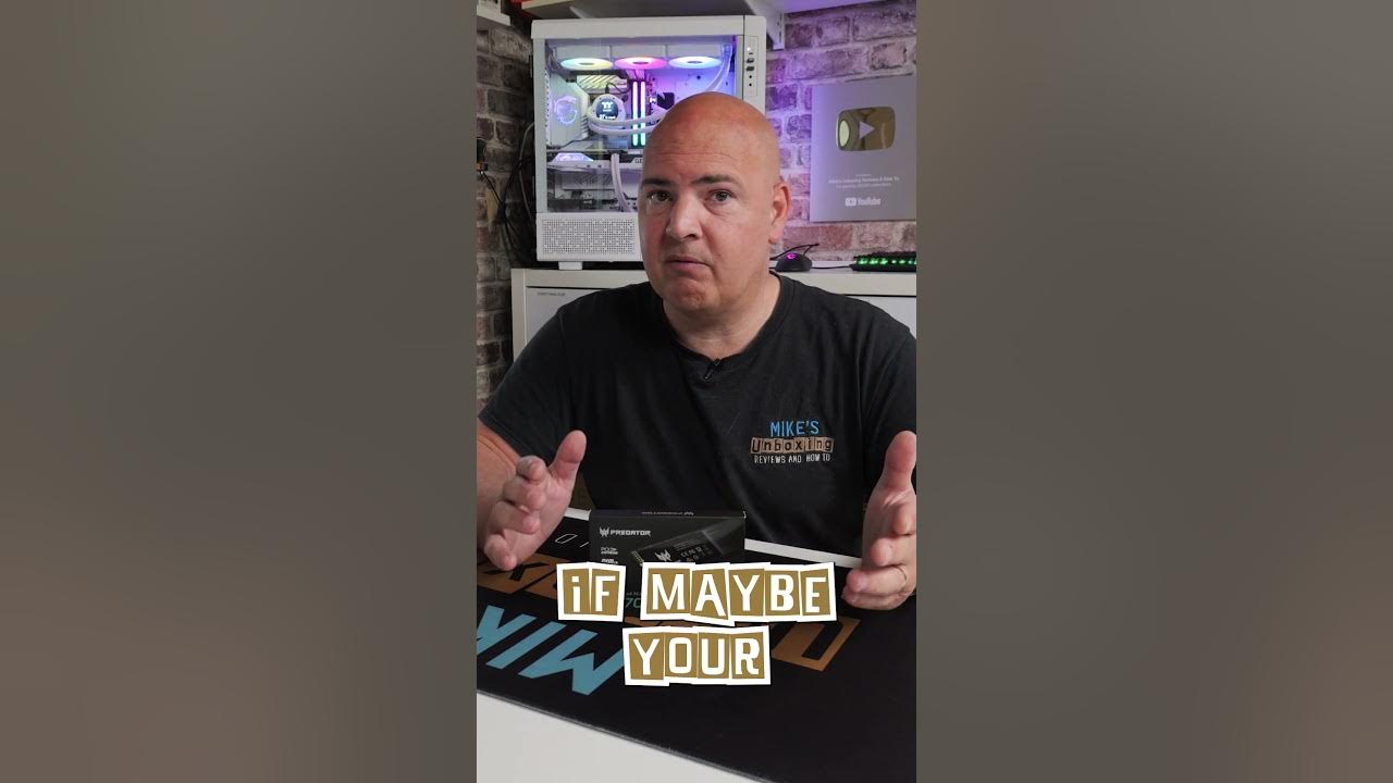 YouTube post by @mikesunboxing for Divoom. Caption reads: [...]  https://amzn.to/32bdBLk
Get DIVOOM Pixel....