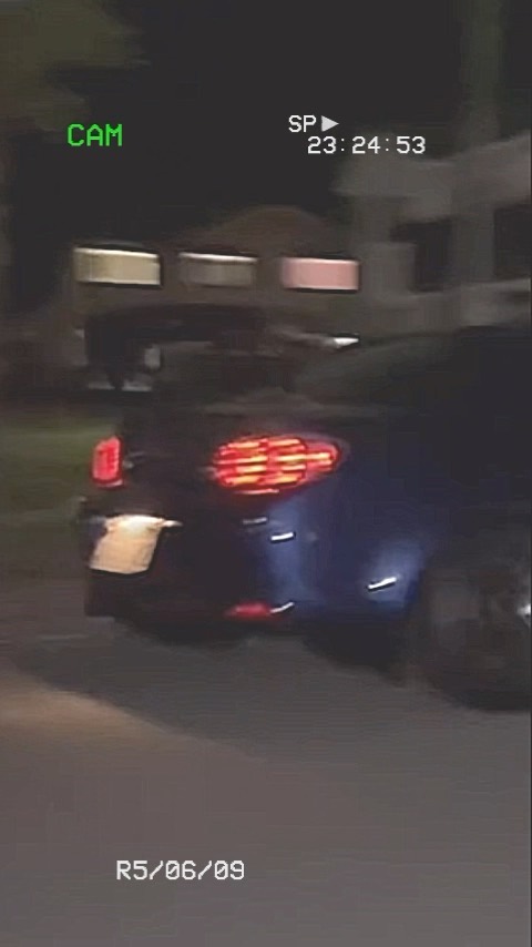 Instagram post by @yuki_katsuyama for So Scare. Caption reads: -
-
—
—

Night drive and me

—
#fastandfurious....