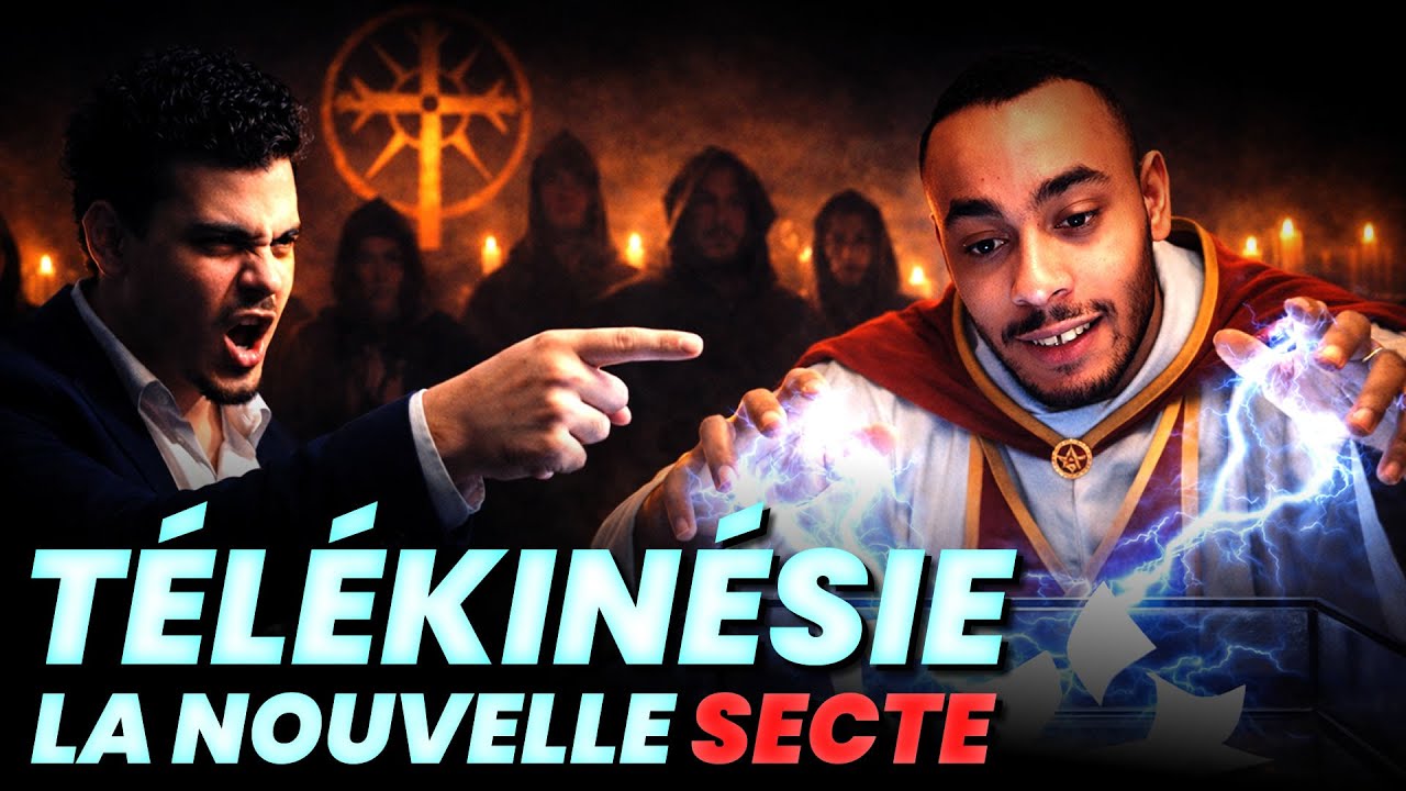 YouTube post by @clementfreze for Holzkern. Caption reads: PART 1: The Telekinesis Sect - Clément Freze.