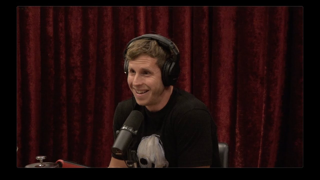 YouTube post by @joerogan for Visible. Caption reads: Joe Rogan Experience .