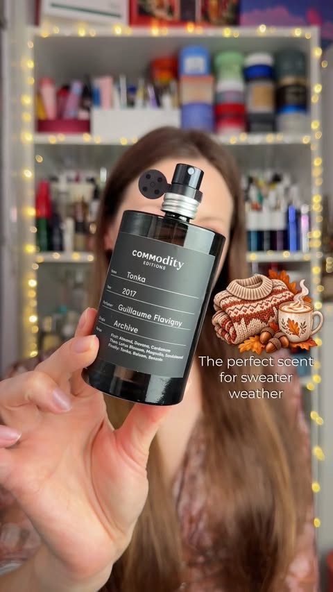 Instagram post by @tanyats.beauty for Commodity Fragrances. Caption reads: For a limited time only, Commodity brought back....