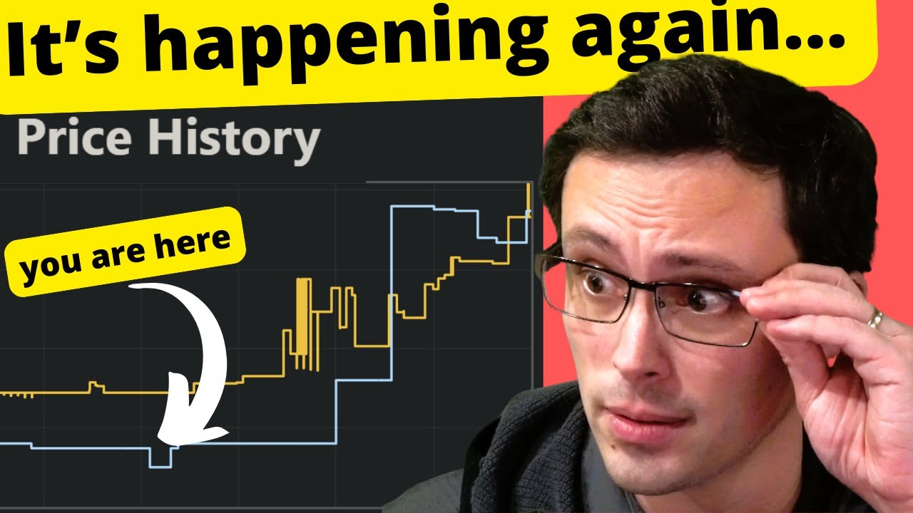 YouTube post by @danielowentech for Newegg. Caption reads: If you want a graphics card DON'T WAIT!!!.