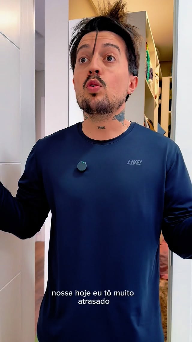 Instagram post by @leofeck1 for POLISHOP. Caption reads: // o MaxGroom be emotion Men da @polishop chegou....