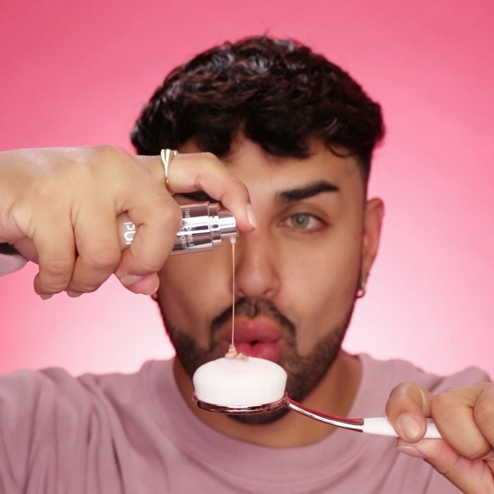 Instagram post by @mac_daddyy for Alamar Cosmetics. Caption reads: Let me be your motivation 💕 Totally feeling like....