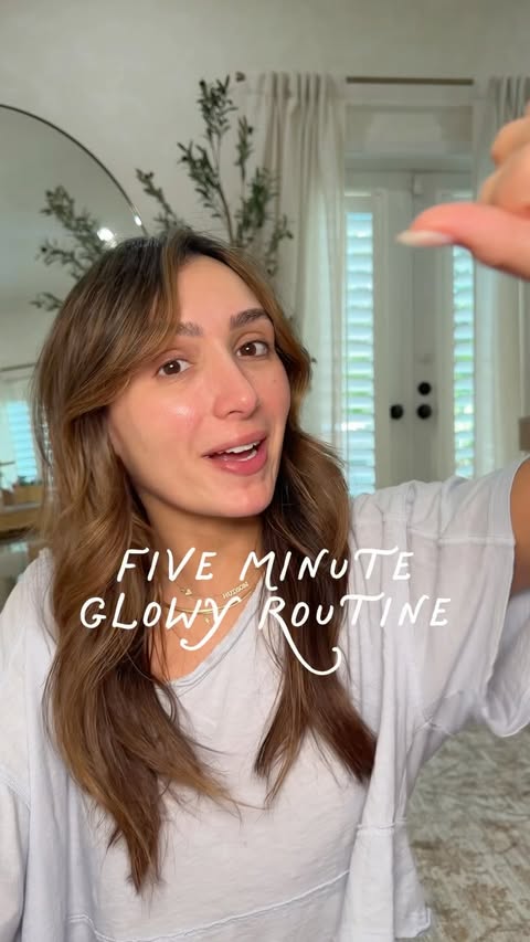 Instagram post by @laurenashleypatao for e.l.f. Cosmetics and Skincare. Caption reads: an easy 5 minute fool proof makeup routine!....