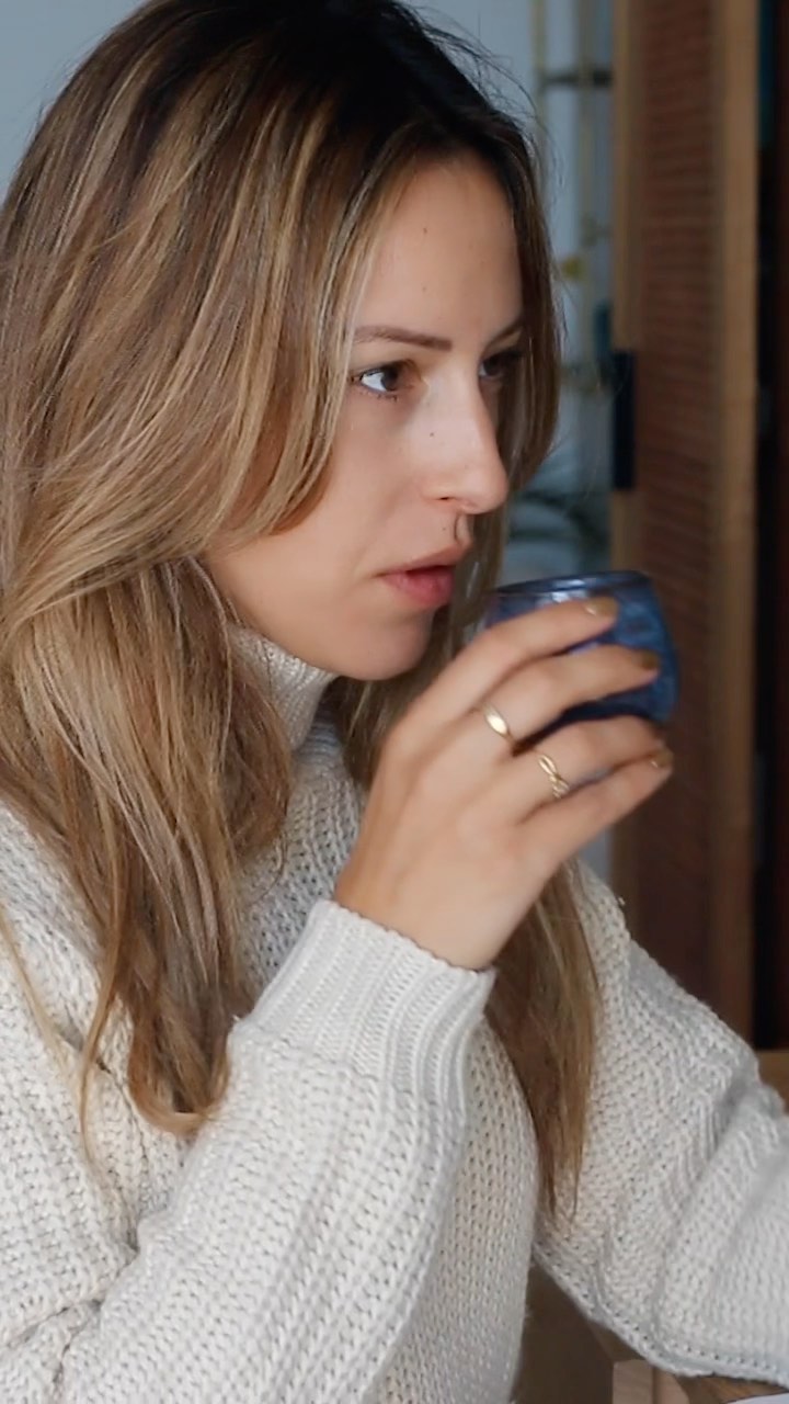 Instagram post by @beauteactive for LOR Espresso. Caption reads: Petit bonheur du matin après la course pour....