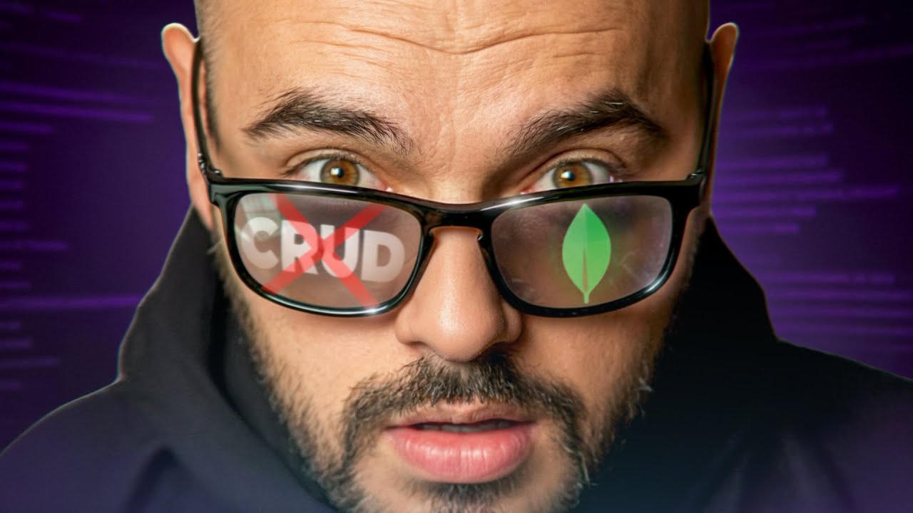 YouTube post by @codingwithroby for Udemy. Caption reads: Stop Building CRUD Backends (RAG Tutorial).