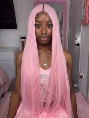 TikTok post by @riannaimarri for Style Icon Hair. Caption reads: [...] Silky Straight T Lace Front Wig @Style Icon....
