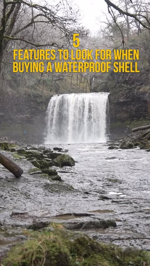 Instagram post by @ohwhataknight_ for Columbia Sportswear. Caption reads: 5 things to look for when buying an outer shell....