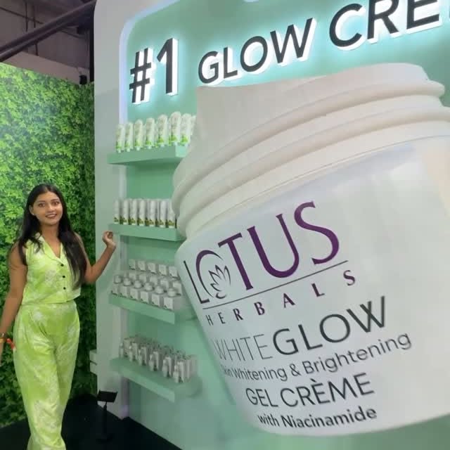 Instagram post by @soni_moni_official__ for Lotus Botanicals. Caption reads: @lotusbotanicalsofficial brings plant-powered....